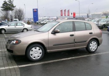 Wahacz przedni lewy Nissan Almera Tino FL